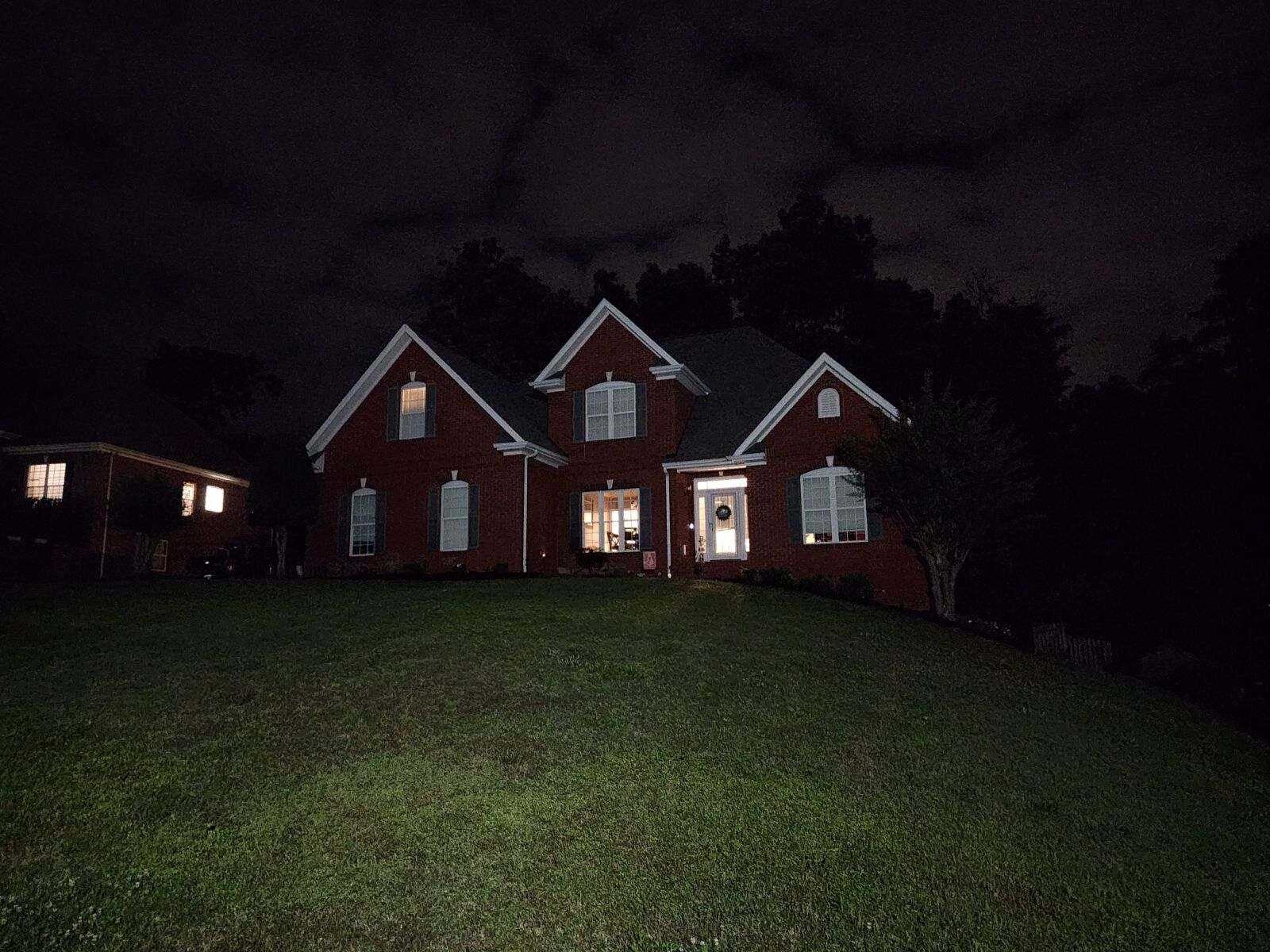 Outdoor Lighting Before Installation
